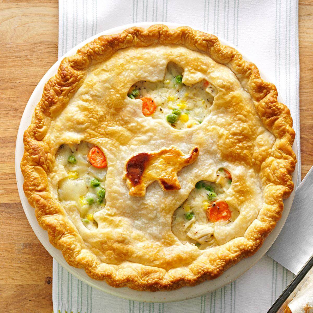 Bánh pot pie có nguồn gốc từ người nhập cư