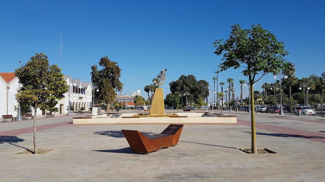 Trung tâm thành phố Larnaca ở Síp
