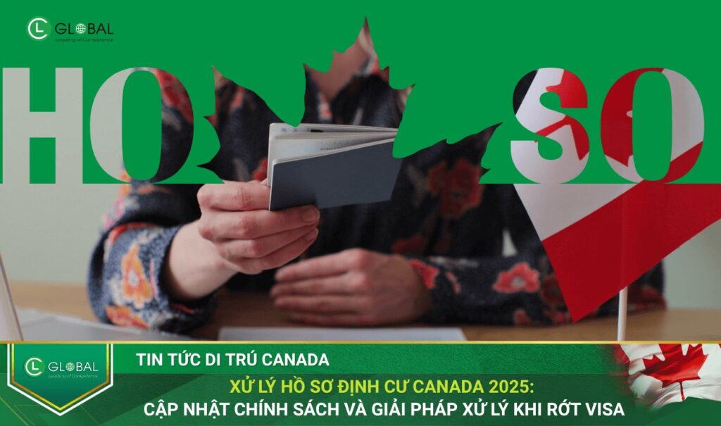 Xử lý hồ sơ định cư Canada 2025: Cập nhật chính sách và Giải pháp xử lý khi rớt Visa
